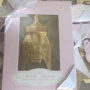 COPY - NEW STOCK bottle opener to celebrate the birth of baby girl 12 count lot